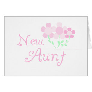 El rosa florece a la nueva tía