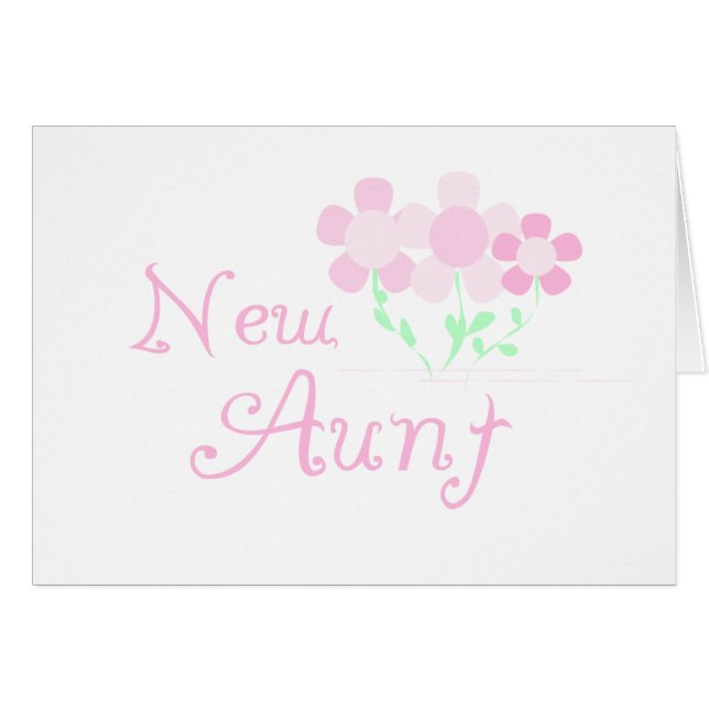 El rosa florece a la nueva tía (Anverso (Horizontal))