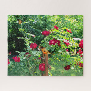 EL ROSA JARDEN JIGSAW PUZZLE