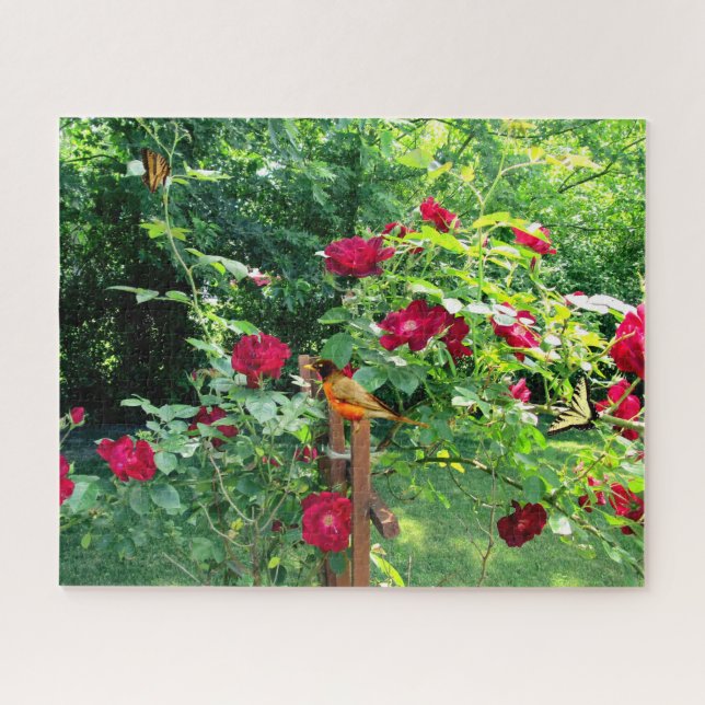 EL ROSA JARDEN JIGSAW PUZZLE (Horizontal)