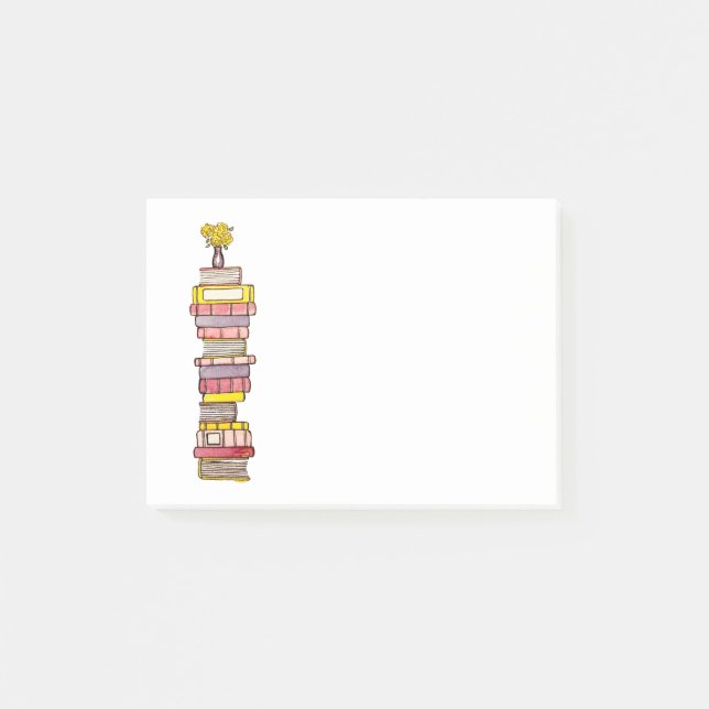 El rosa reserva notas pegajosas (Anverso)