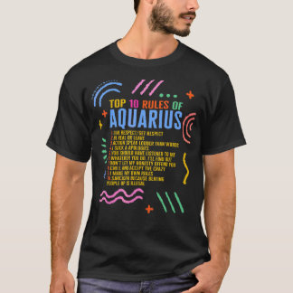 El Rótulo Zodiaco Top 10 Rules Of Aquarius Sunflow