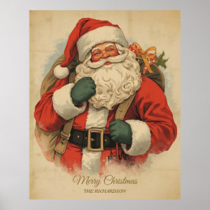 El ruidoso arte navideño del victoriano Santa Clau