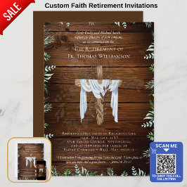 El sacerdote pastor diácono invita al retiro