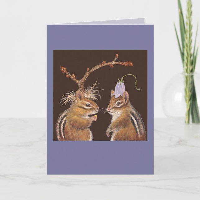 Él sacó la tarjeta de maíz (Anverso)