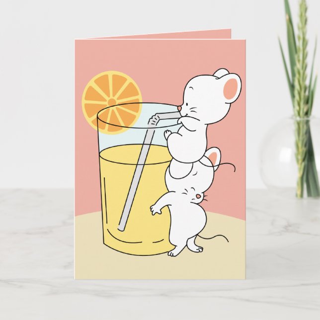 El sacrificar es tarjeta de felicitación del amor (Anverso)