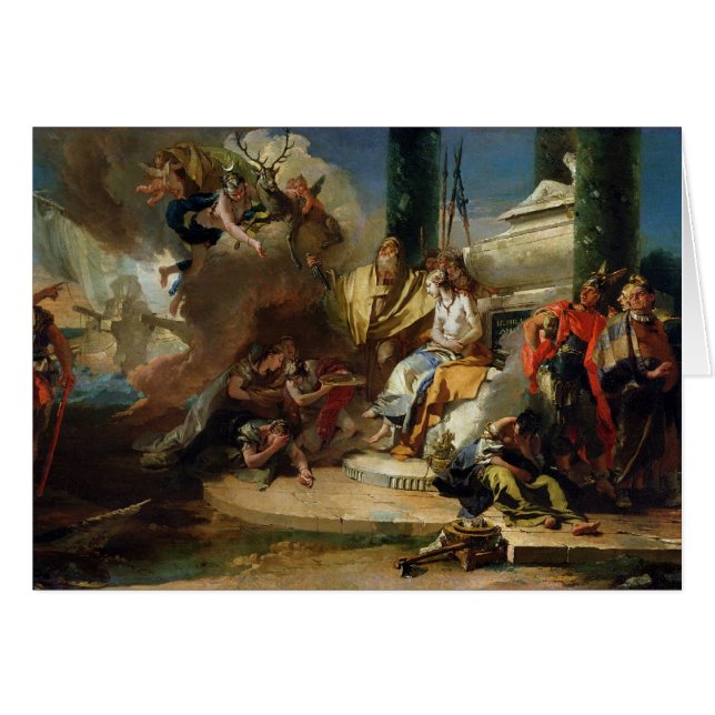 El sacrificio de Iphigenia (Anverso (Horizontal))