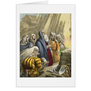 El sacrificio de Noah en dejar la arca, de una