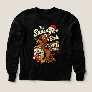 El salchichón robó las galletas de Santa Dachshund