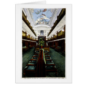 El salón magnífico de la gran nave Seeandbee, C&