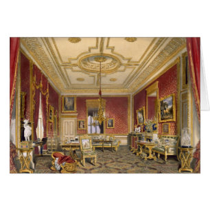 El salón privado de la reina, castillo de Windsor,