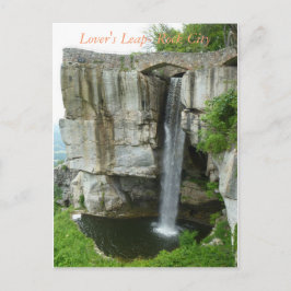 El salto de Lover en la postal de Rock City