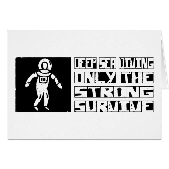 El salto del mar profundo sobrevive (Anverso (Horizontal))