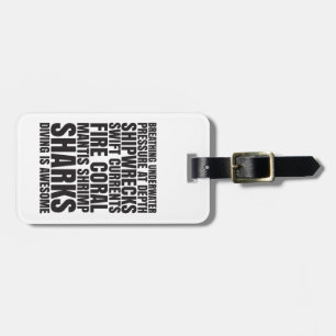 El salto es etiqueta impresionante del equipaje