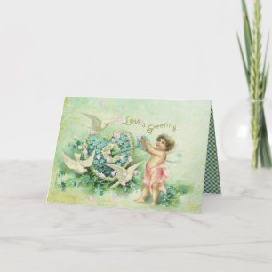 El saludo de mi tarjeta del día de San Valentín