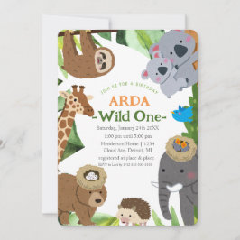 El salvaje: Invitación a la fiesta de cumpleaños d