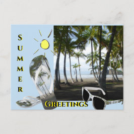 El Sámara Beach Summer Greetings Cust. Postal