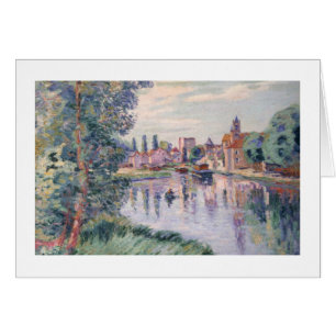 El Samois viejo, c.1900 (aceite en lona)