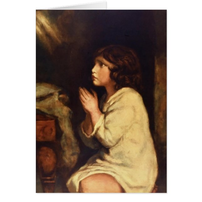 El Samuel infantil en el rezo de Joshua Reynolds (Frente)
