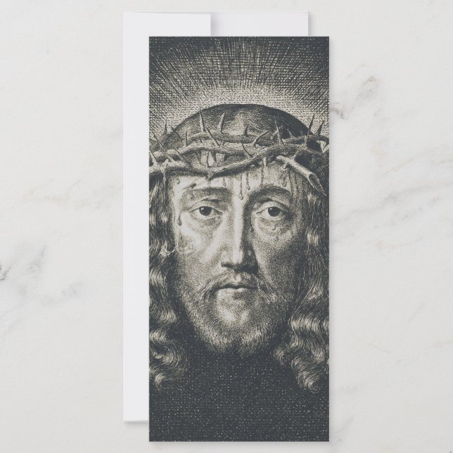 El Santo Rostro coronado de espinas (Anverso)