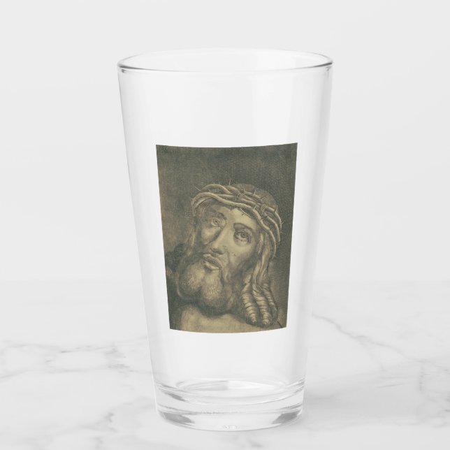 El Santo Rostro De Jesús Arte Monocromático (Anverso)
