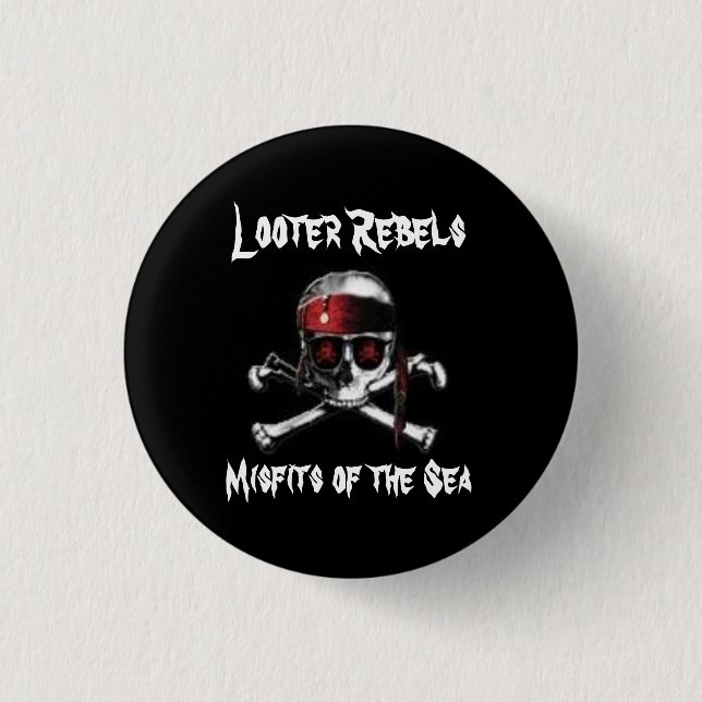El saqueador rebela botón (Anverso)