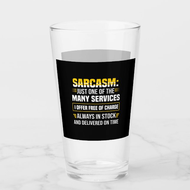 El Sarcasmo Es Sólo Uno De Los Muchos Servicios (Anverso)