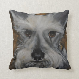 El Schnauzer 2 - Cojín decorativo