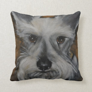 El Schnauzer 2 - Cojín decorativo