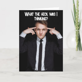 ÉL SE MIDIÓ - TARJETA DE CUMPLEAÑOS BLATADA