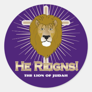 ¡Él Se Rinde! El León de los PEGATINAS de Judá