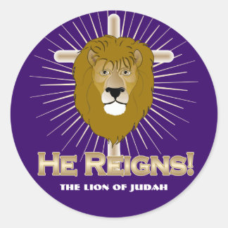 ¡Él Se Rinde! El León de los PEGATINAS de Judá