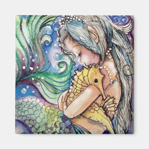 El "Seahorse abraza" el imán