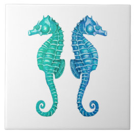 El Seahorse de Capr refleja la baldosa cerámica