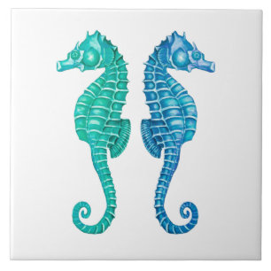 El Seahorse de Capr refleja la baldosa cerámica