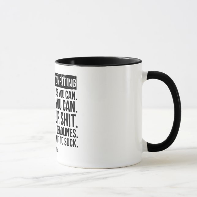 EL SECRETO A LA ESCRITURA: Taza (Derecha)