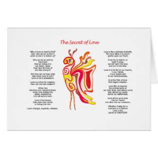 El secreto de la tarjeta del amor