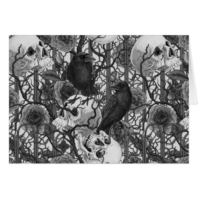 El secreto de Raven. Ilustracion gótico oscuro y m (Anverso (Horizontal))