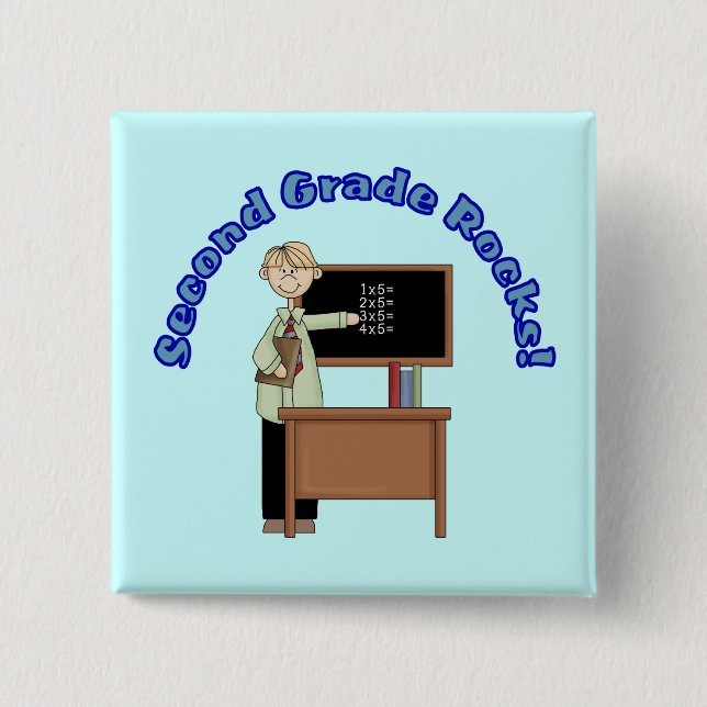 El segundo grado oscila el botón (Anverso)