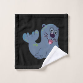 El Sello De Tela En El Carácter Del Logo De La Mas