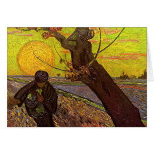El sembrador por Vincent van Gogh
