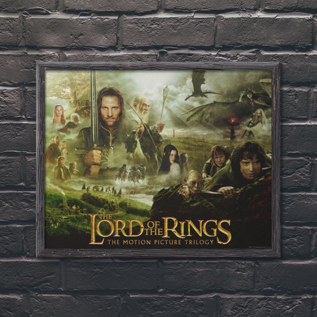 EL SEÑOR DEL Arte Poster DE RINGS (Subido por el creador)