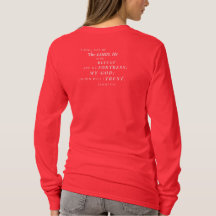 El Señor es la larga camiseta de manga de mi refug