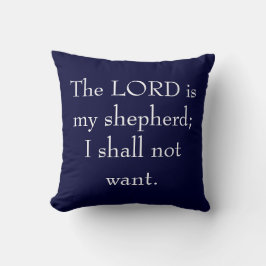 El SEÑOR es mi almohada del pastor
