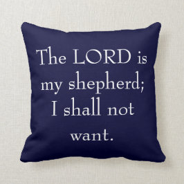 El SEÑOR es mi almohada del pastor