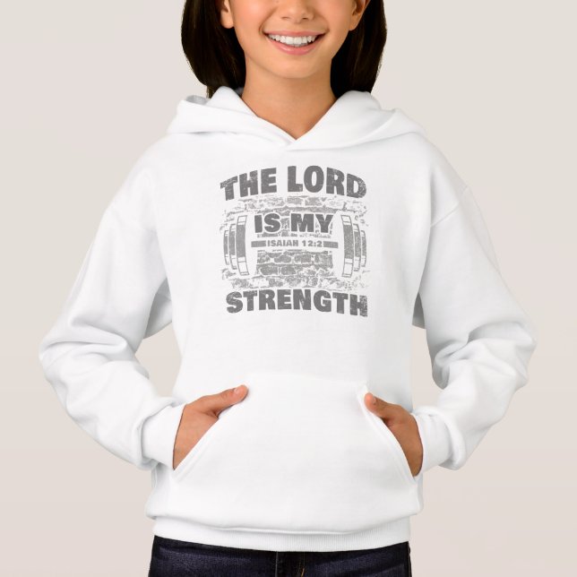 El Señor es mi Fuerza Isaías 12:2 Cristiano (Anverso)