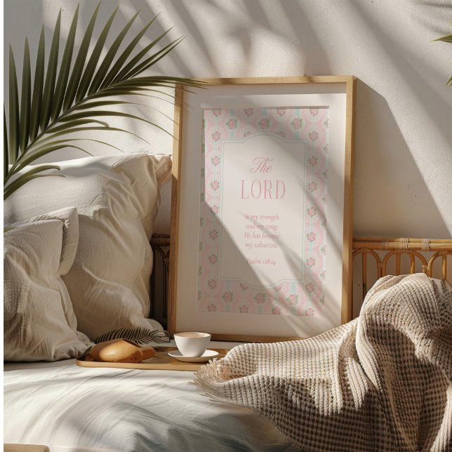 El Señor es mi fuerza y mi arte de la pared de la  (Subido por el creador)