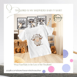 El Señor es mi Pastor Baby Fine Jersey Camiseta