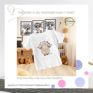 El Señor es mi Pastor Baby Fine Jersey Camiseta