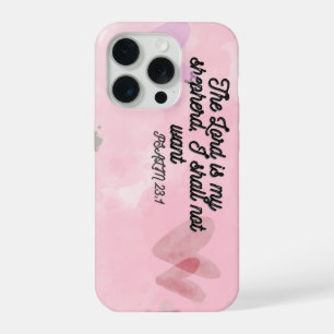 El Señor es mi Pastor - Funda para iPhone 15 Pro